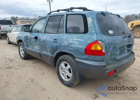 2002 Hyundai Santa Fe Gls/Lx from USA, damaged, VIN KM8SC13D82U241929